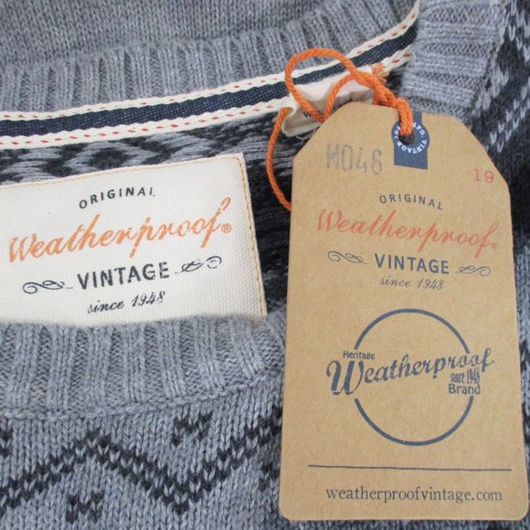 Original Weatherproof Pullover Cotton Sweater - Picture 5 of 6